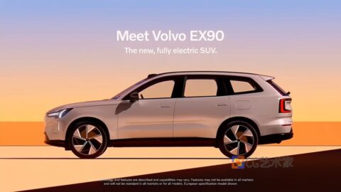 沃尔沃全新电动旗舰Volvo SUV EX90广告视频